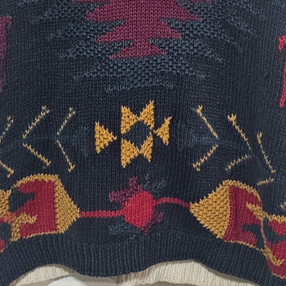 Empress Southwestern Sweater Women's Size M Chucky Casual Aztec Vintage Comfy - Picture 5 of 9